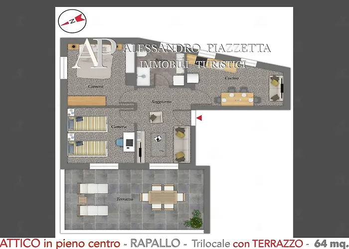 Apartamento Terrazza Storica A *
